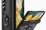 High Quality PC Shockproof Phone Case Compatible with Samsung Galaxy Z Fold 7, with 360 Rotating Ring Kickstand, Full Cover Protection Phone Bags Compatible with Samsung Galaxy Z Fold 7