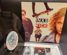 INXS Kick vinyl Record gatefold With Lyric sheet 'Excellent'
