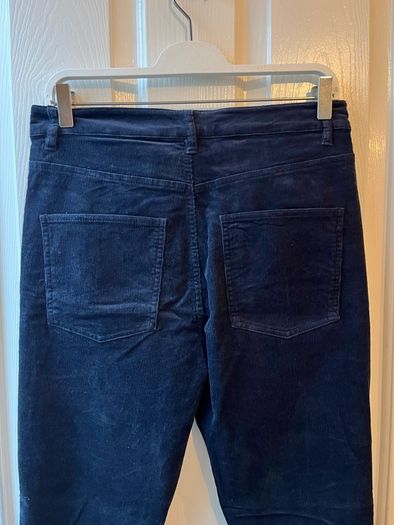 New Part Two Dark Navy Fine Corduroy Jeans - Size 38 / Size 12