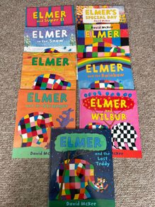 Elmer the Elephant 9 Book Set