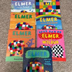 Elmer the Elephant 9 Book Set