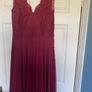 3 x Dessy burgundy bridesmaid dresses Image 4