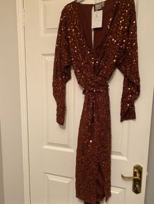 Fab ASOS brand new Sequin dress size 10