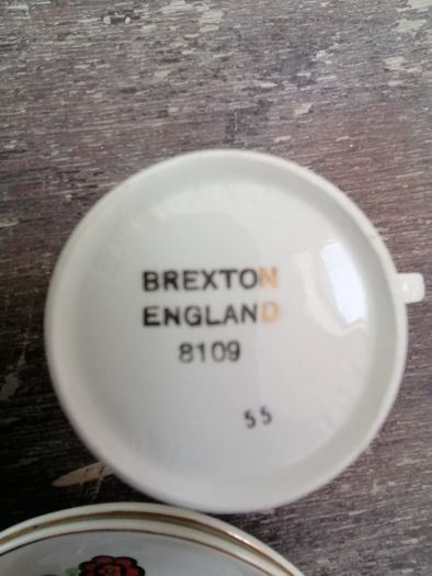 Vintage Brexton England tea cup set