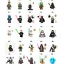 Star Wars Minifigures Collection Lego Compatible H-P Image 2