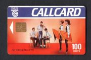 1991 Ireland 100 unit An tOireachtas Callcard was issued to promote the Oireachtas festival which celebrates the irish language and culture (Gemplus GEM1) Call Card Used. Telecom Eireann card number 1031.