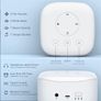 White Noise Machine,elesories Sound Machine Sleep Therapy with 24 Soothing Sounds for Adults Baby Sleeping,3 Auto-off Timer, Memory Function Sleeping Machine for Nursery Office Home, USB or AC Powered AVAILABLE IN WHITE/BLACK (FREE POSTAGE) Image 5