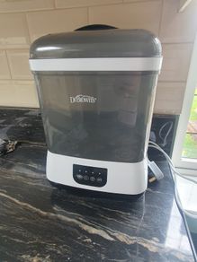 Dr Brown baby bottle steriliser and bottles