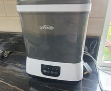 Dr Brown baby bottle steriliser and bottles