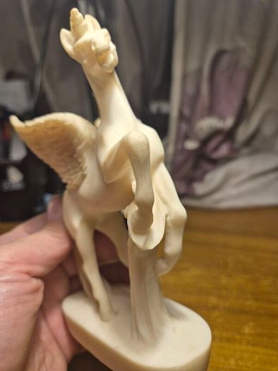 1980s Vintage Pegasus Figurine