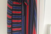 ladies  print belted skirt