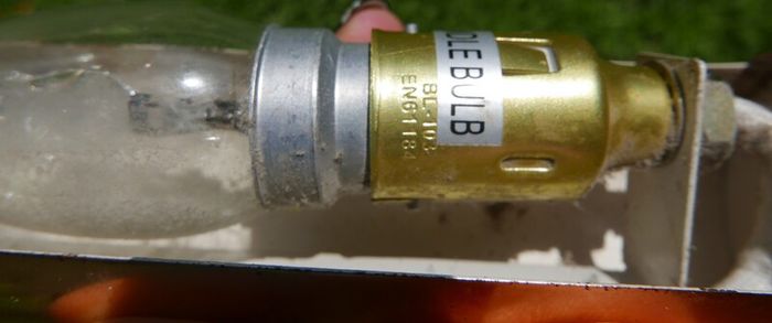 Vintage Brass Picture Light Lamp
