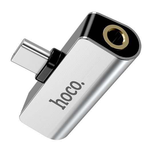 New Hoco Lx Type-C 2-in-1 Audio Converter