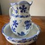Wash Bowl And Jug Vintage Regency Ironstone Image 6