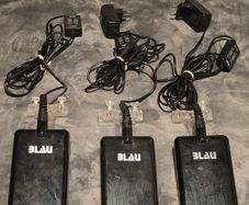 3x Aquarium LED Lights BLAU for marine tank + Mini controller