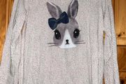 Age 8-10 H&amp;M long sleeve bunny top