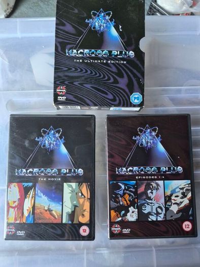 Macross Plus, The Movie + EP 1-4 DVD Pal