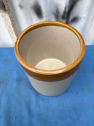 stoneware jar