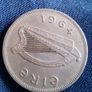 Irish Sixpence Coin. 1964. Image 3