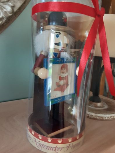 Brand New Traditional Christmas Nutcracker & Frame