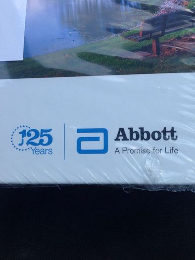 RARE ABBOTT Book " A Promise  For Life" 125th Anniversary .