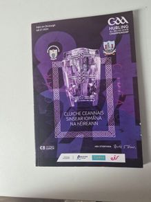 GAA various All Ireland SHC Final programmes