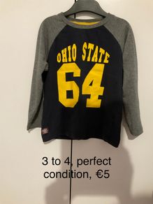Boys long sleeve t shirt