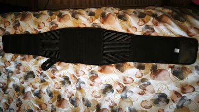 Lumbar Back Brace with Splints Postural Support Adjustable