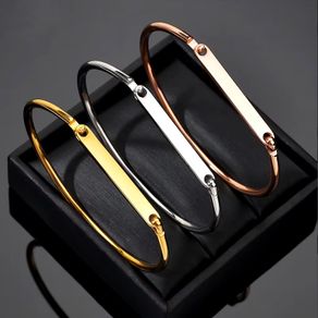 The Arc Bracelet  Elegance Meets Personalization Custom Engraving