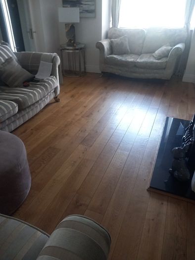 solid wooden floors