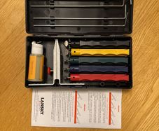 knife sharpening set lansky delux
