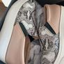 Kurt Geiger leather raised trainer/shoe Postage included Image 3
