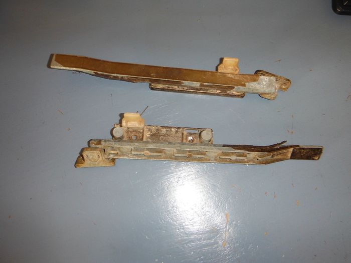 Window peg stay and receiver vintage