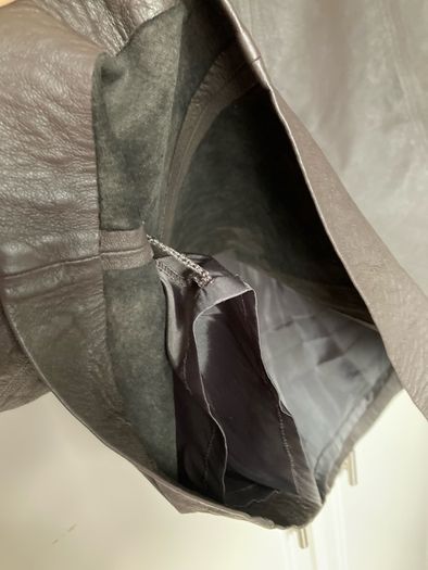Vero Moda real leather skirt, BNWT, size 10
