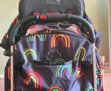 Stroller Cosatto Woosh3 w/rain cover and cup holder.