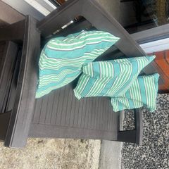 Two Garden Storage Benches