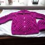 knitted child's cardigan Image 2