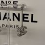 Sought After chanel Crystal drop earrings Image 2