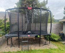 Berg Trampoline (Air Flow Mat) with warranty