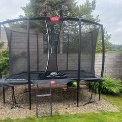 Berg Trampoline (Air Flow Mat) with warranty