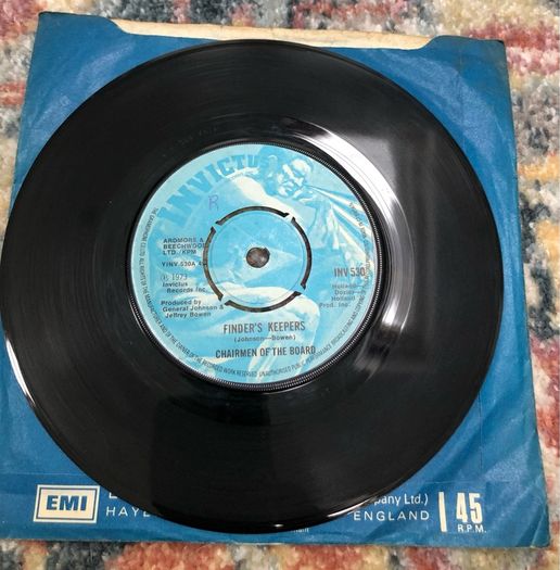 Chairman of the Board - Finder's Keepers (1973) 7"