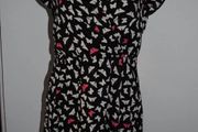 Brand new Debenhams dress butterflies pattern size UK12 EU40 Postage included