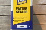 No Nonsense Water Repellent Seal Clear 5ltr
