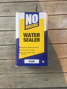 No Nonsense Water Repellent Seal Clear 5ltr