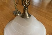 Ceiling light.