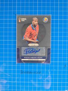 Autograph Paulo Wanchope Costa Rica