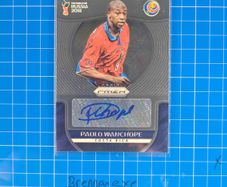 Autograph Paulo Wanchope Costa Rica