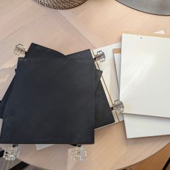 3 doors for IKEA Kallax, white marker writable