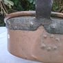 2 X Antique Mid 19th Century Large Copper Pots (Cast Iron Handles) Image 5
