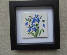 Frame, Judy Green  pottery, Home decor, Picture, Gift